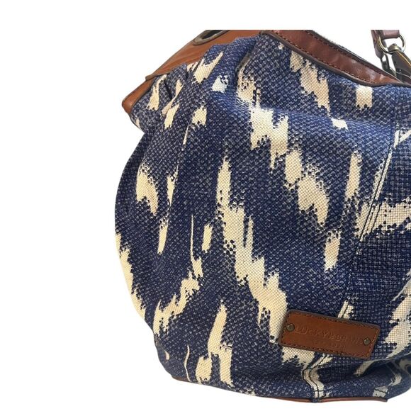 Lucky-brand Women's Blue and white boho Bag - Picture 5 of 6